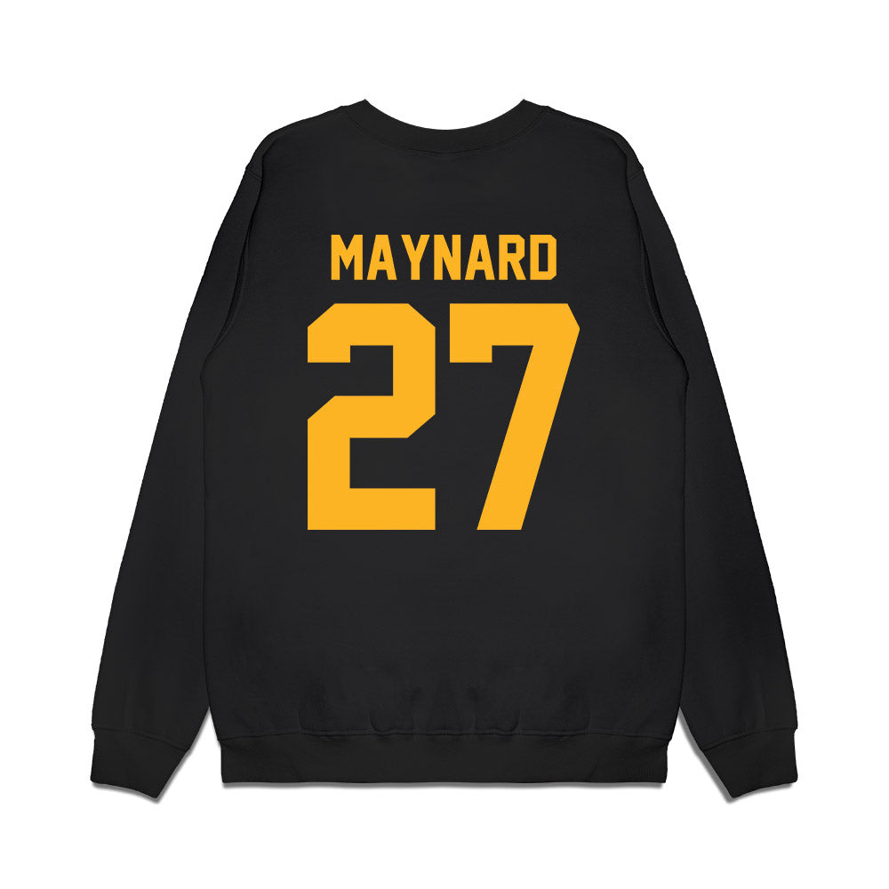 Pittsburgh - NCAA Football : Nigel Maynard - Vintage Helmet Premium Crewneck Sweatshirt-1