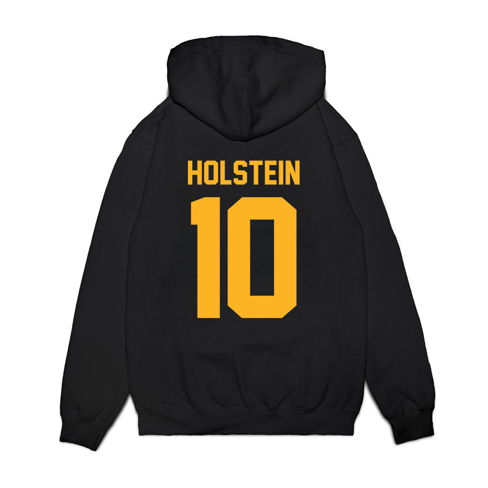 Pittsburgh - NCAA Football : Eli Holstein - Vintage Helmet Premium Hooded Sweatshirt-1