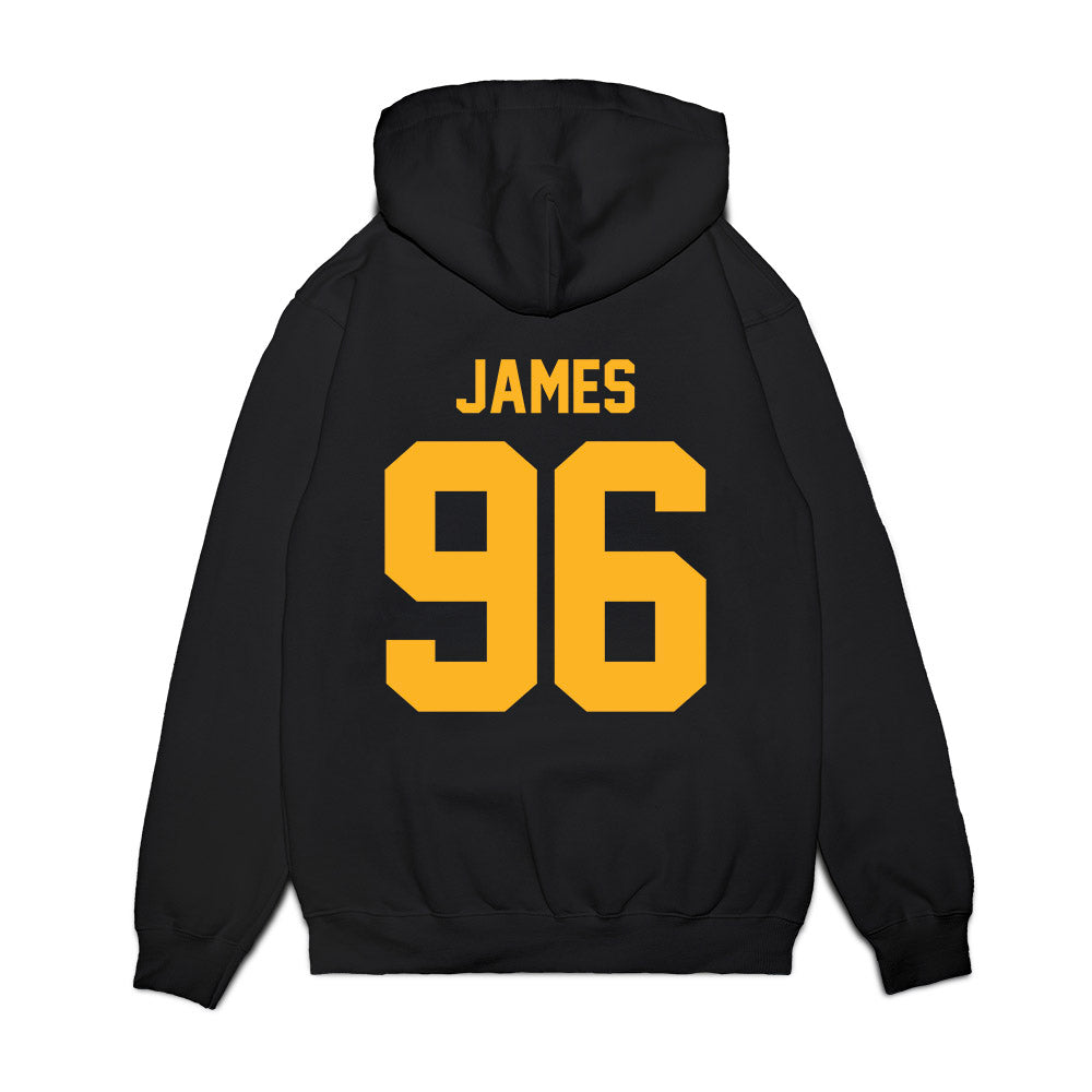 Pittsburgh - NCAA Football : Nick James - Vintage Helmet Premium Hooded Sweatshirt-1
