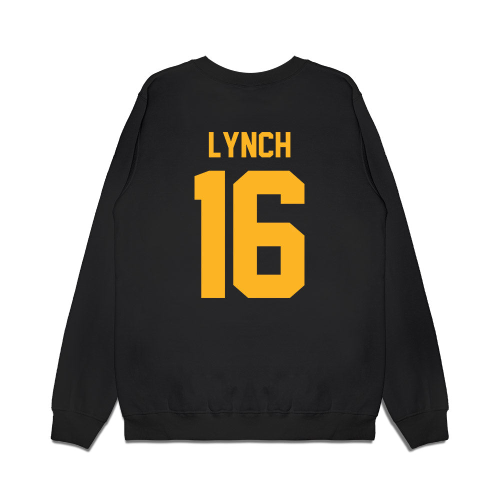 Pittsburgh - NCAA Football : David Lynch - Vintage Helmet Premium Crewneck Sweatshirt-1