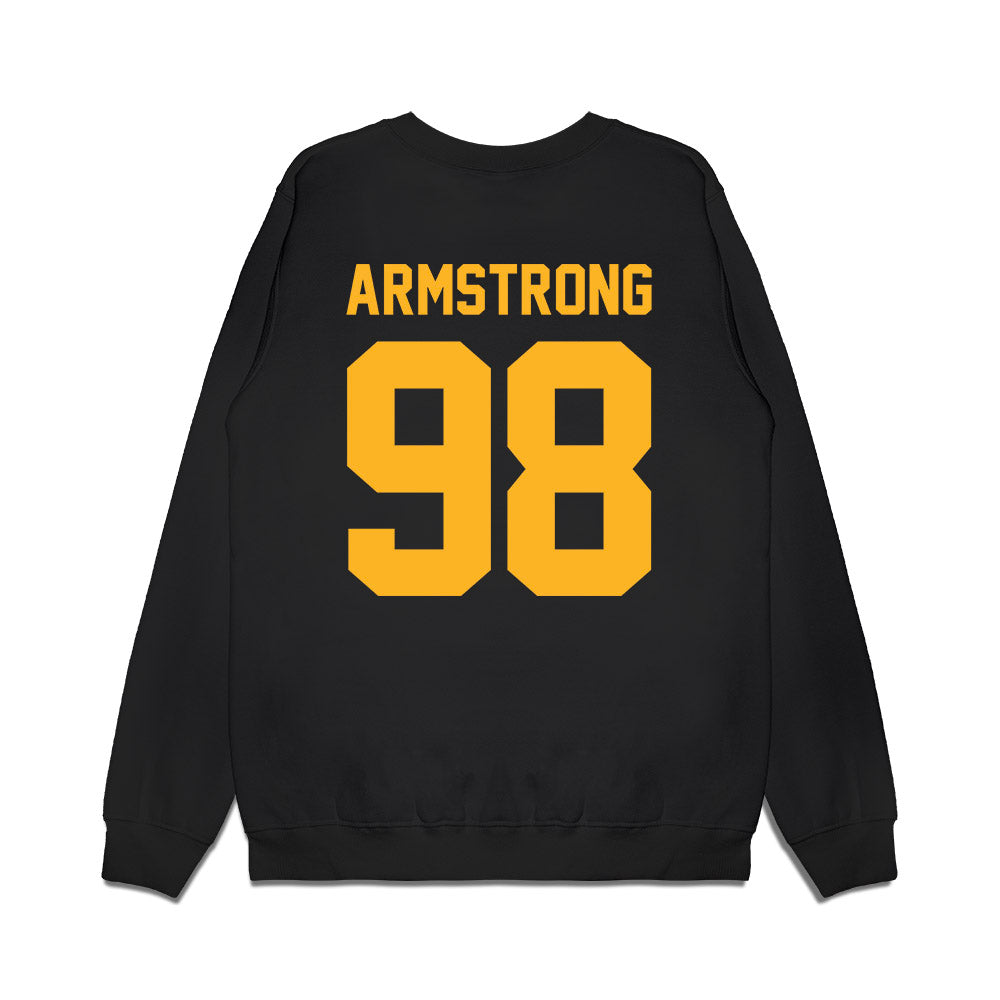 Baylor - NCAA Football : Rhett Armstrong - Vintage Helmet Premium Crewneck Sweatshirt-1