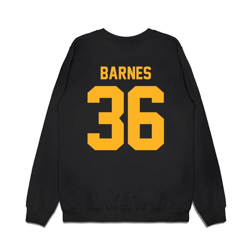 Baylor - NCAA Football : Travion Barnes - Vintage Helmet Premium Crewneck Sweatshirt-1