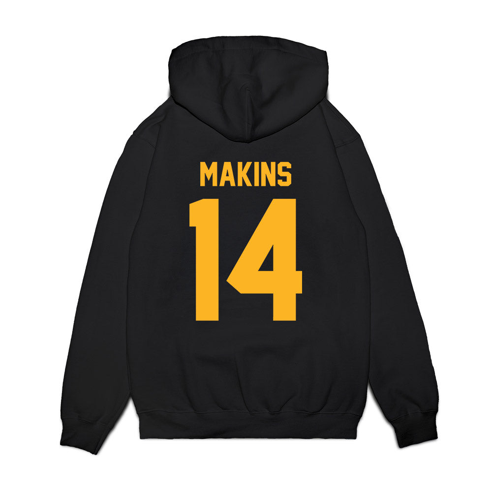 Baylor - NCAA Football : Kj Makins - Vintage Helmet Premium Hooded Sweatshirt-1