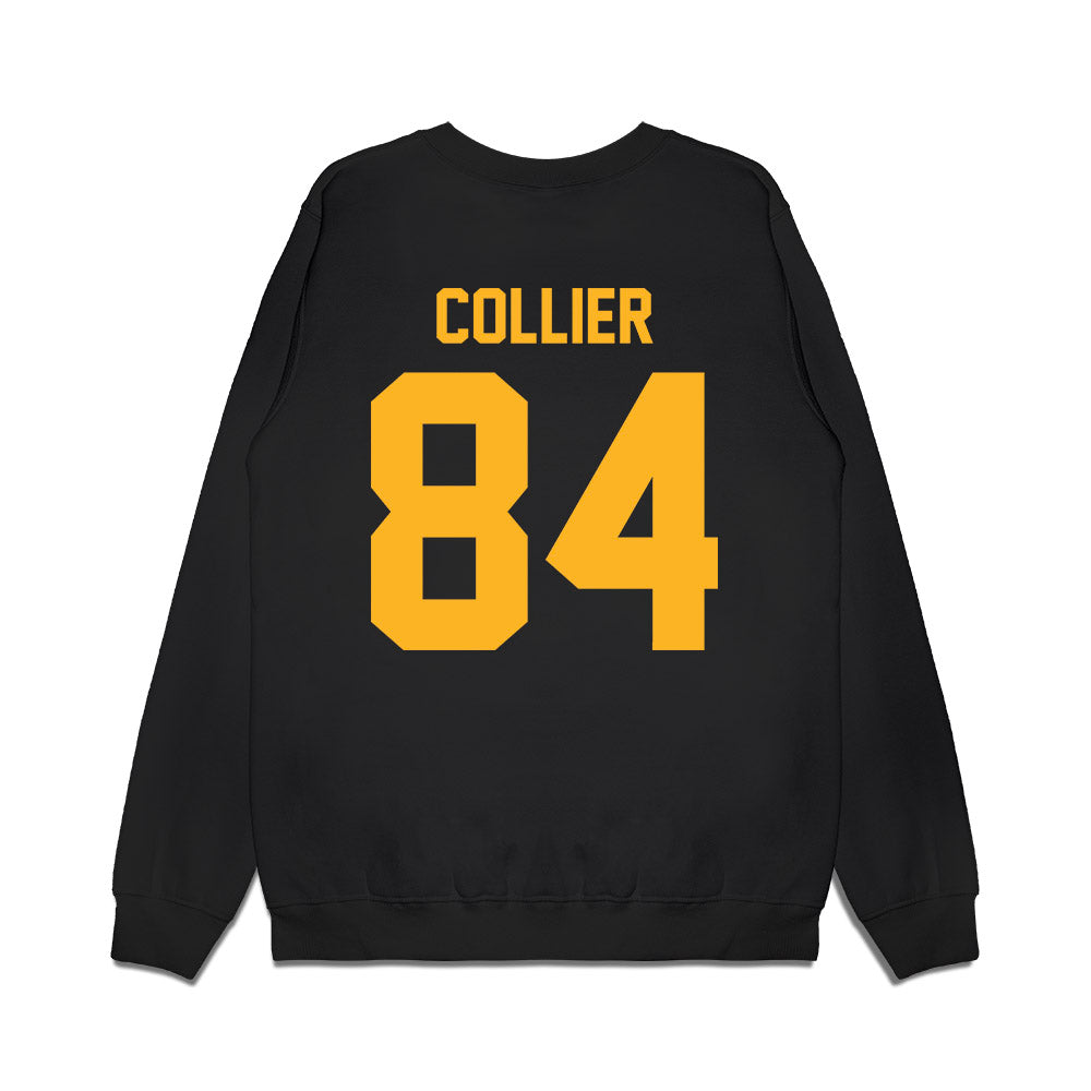 Baylor - NCAA Football : Chase Collier - Vintage Helmet Premium Crewneck Sweatshirt-1