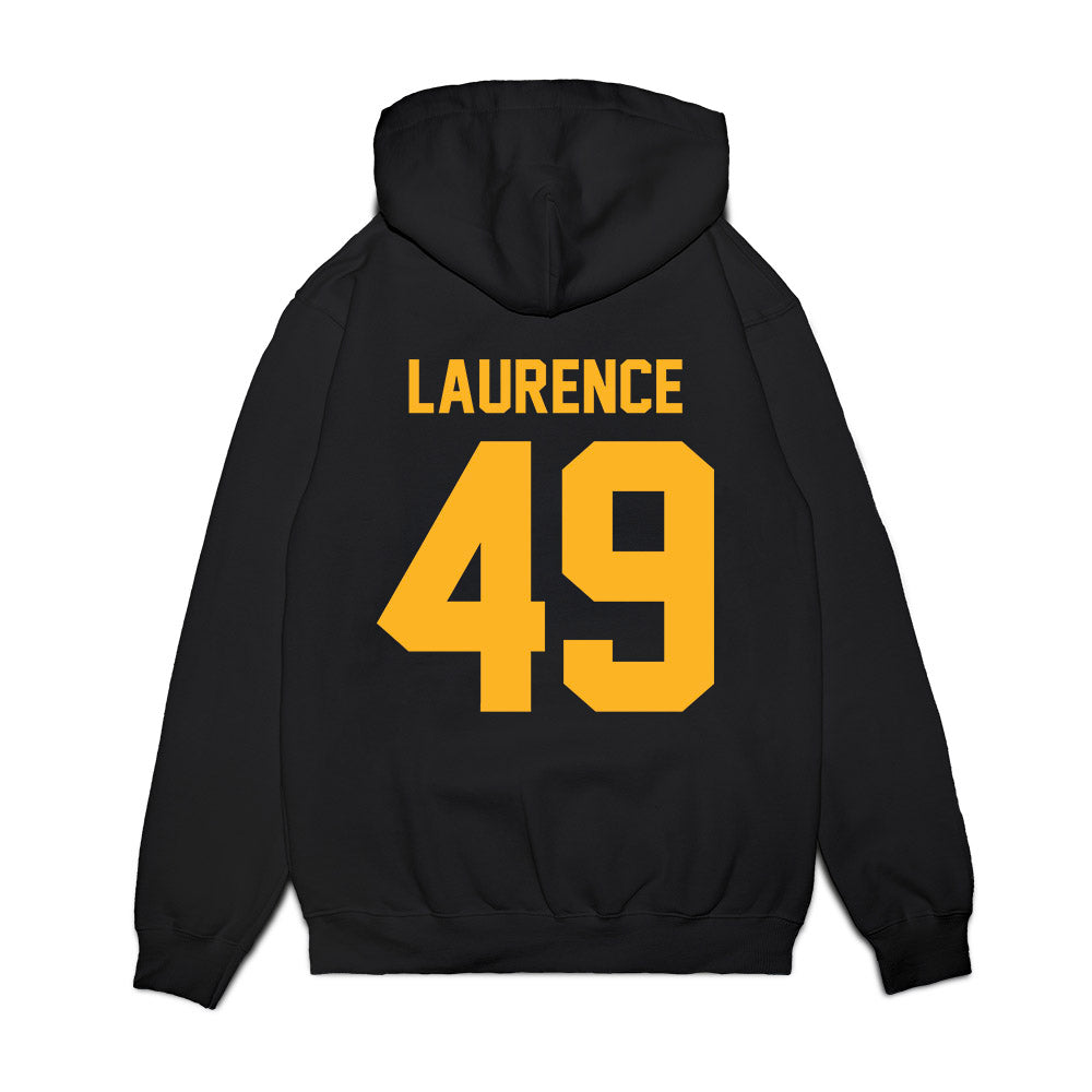 Baylor - NCAA Football : Trey Laurence - Vintage Helmet Premium Hooded Sweatshirt-1