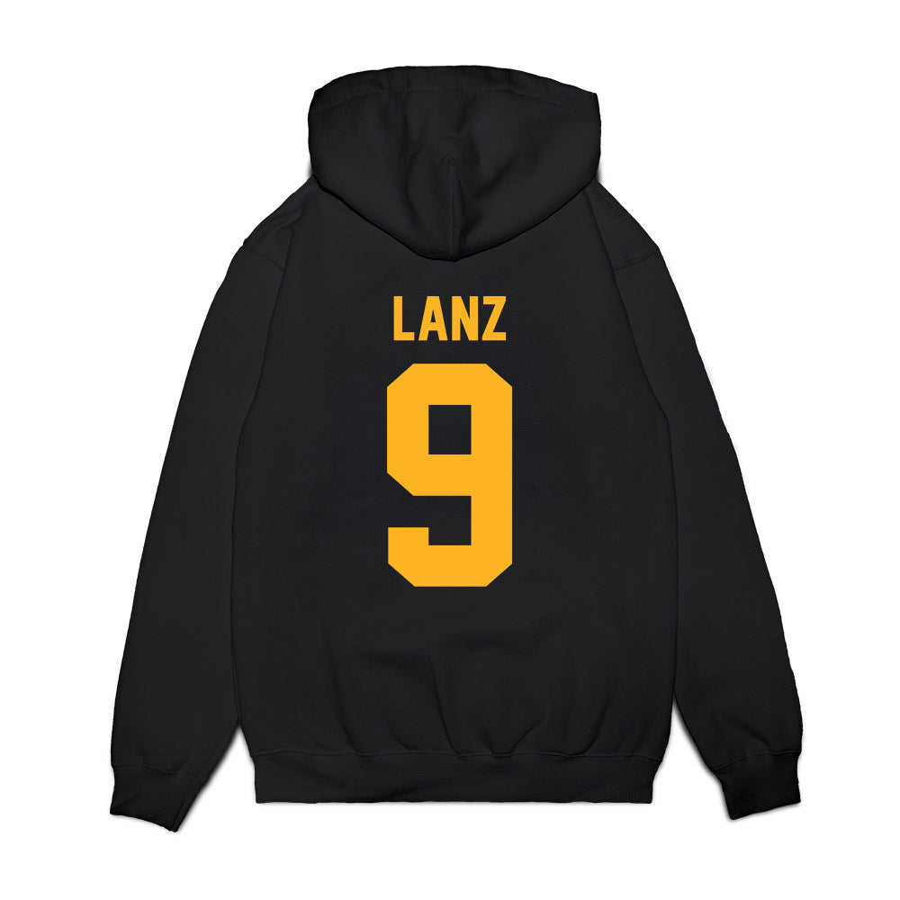 Baylor - NCAA Football : Cooper Lanz - Vintage Helmet Premium Hooded Sweatshirt-1