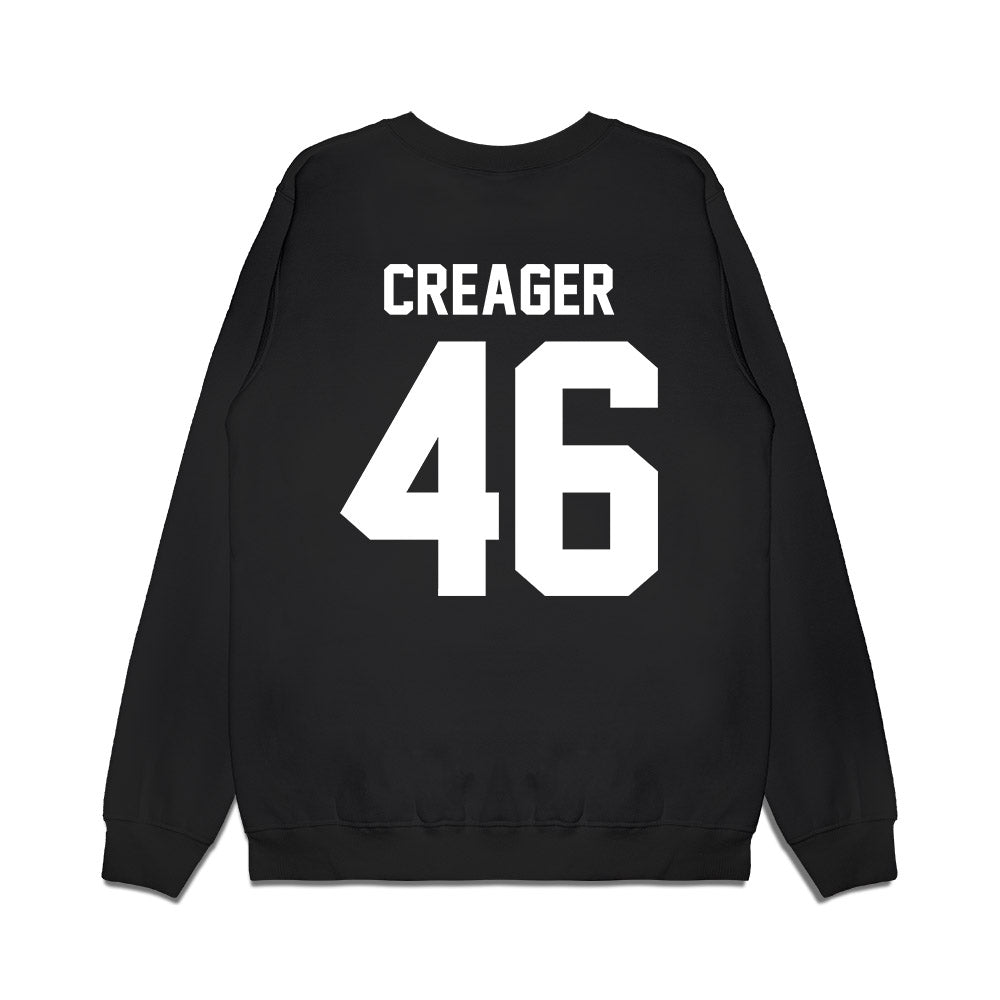 Northwestern - NCAA Football : Lincoln Creager - Vintage Football Premium Crewneck Sweatshirt-1