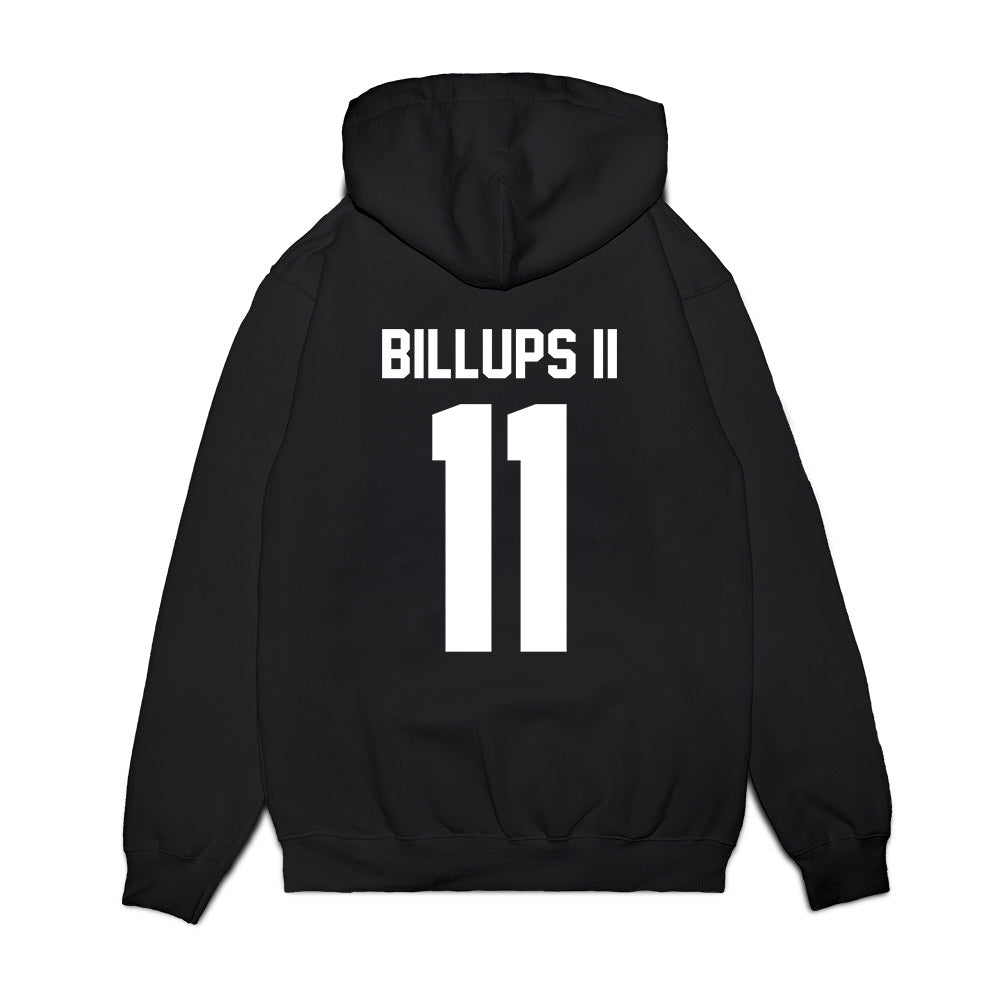 UNC - NCAA Football : Paul Billups II - Vintage Helmet Premium Hooded Sweatshirt-1