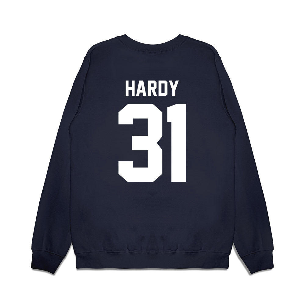 UNC - NCAA Football : Will Hardy - Vintage Helmet Premium Crewneck Sweatshirt-1