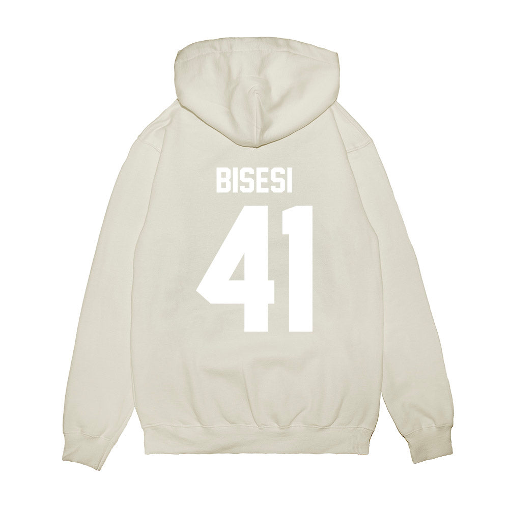 TCU - NCAA Football : Sam Bisesi - Vintage Helmet Premium Hooded Sweatshirt-1