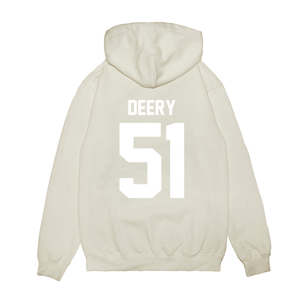TCU - NCAA Football : Coltin Deery - Vintage Helmet Premium Hooded Sweatshirt-1