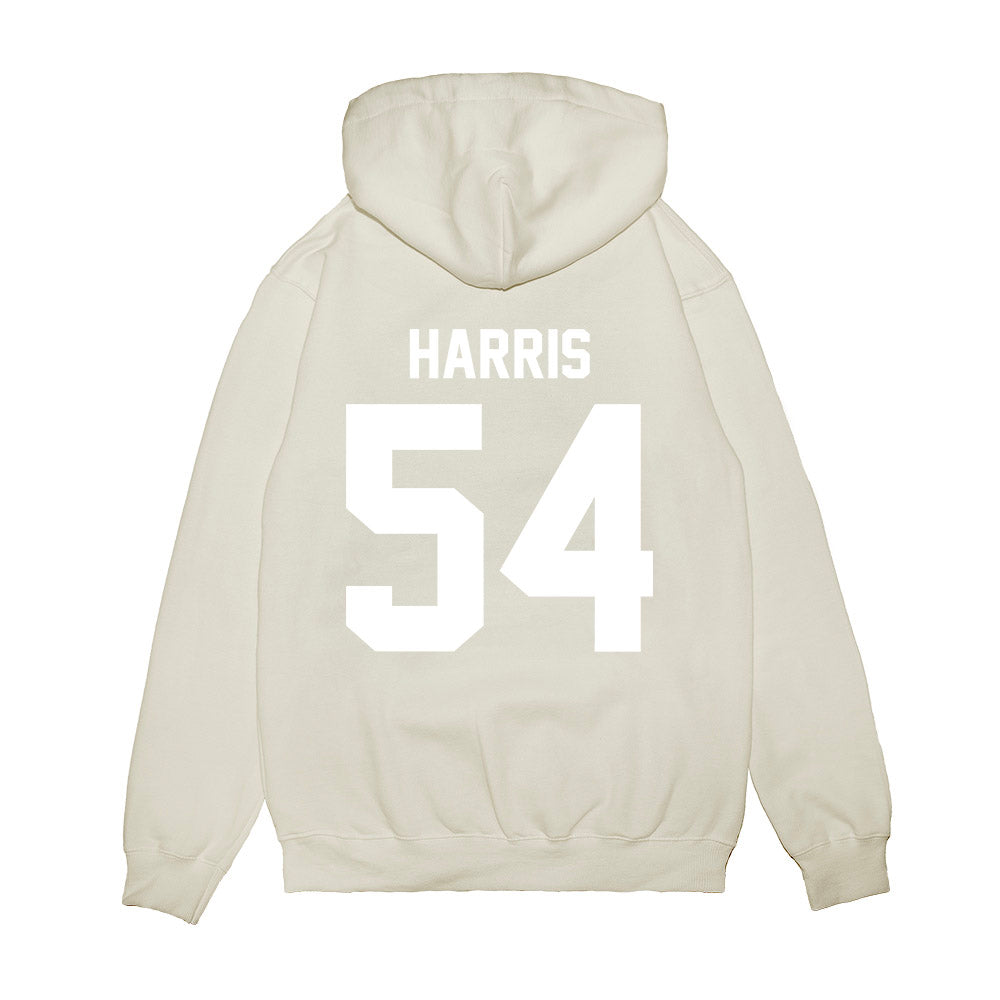 TCU - NCAA Football : Quinton Harris - Vintage Helmet Premium Hooded Sweatshirt-1