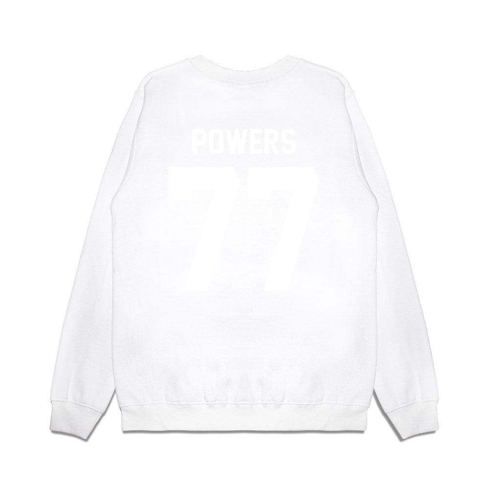 TCU - NCAA Football : Cooper Powers - Vintage Helmet Premium Crewneck Sweatshirt-1