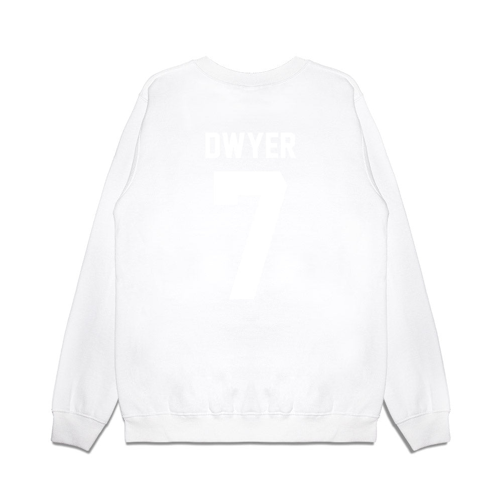 TCU - NCAA Football : Jordan Dwyer - Vintage Helmet Premium Crewneck Sweatshirt-1