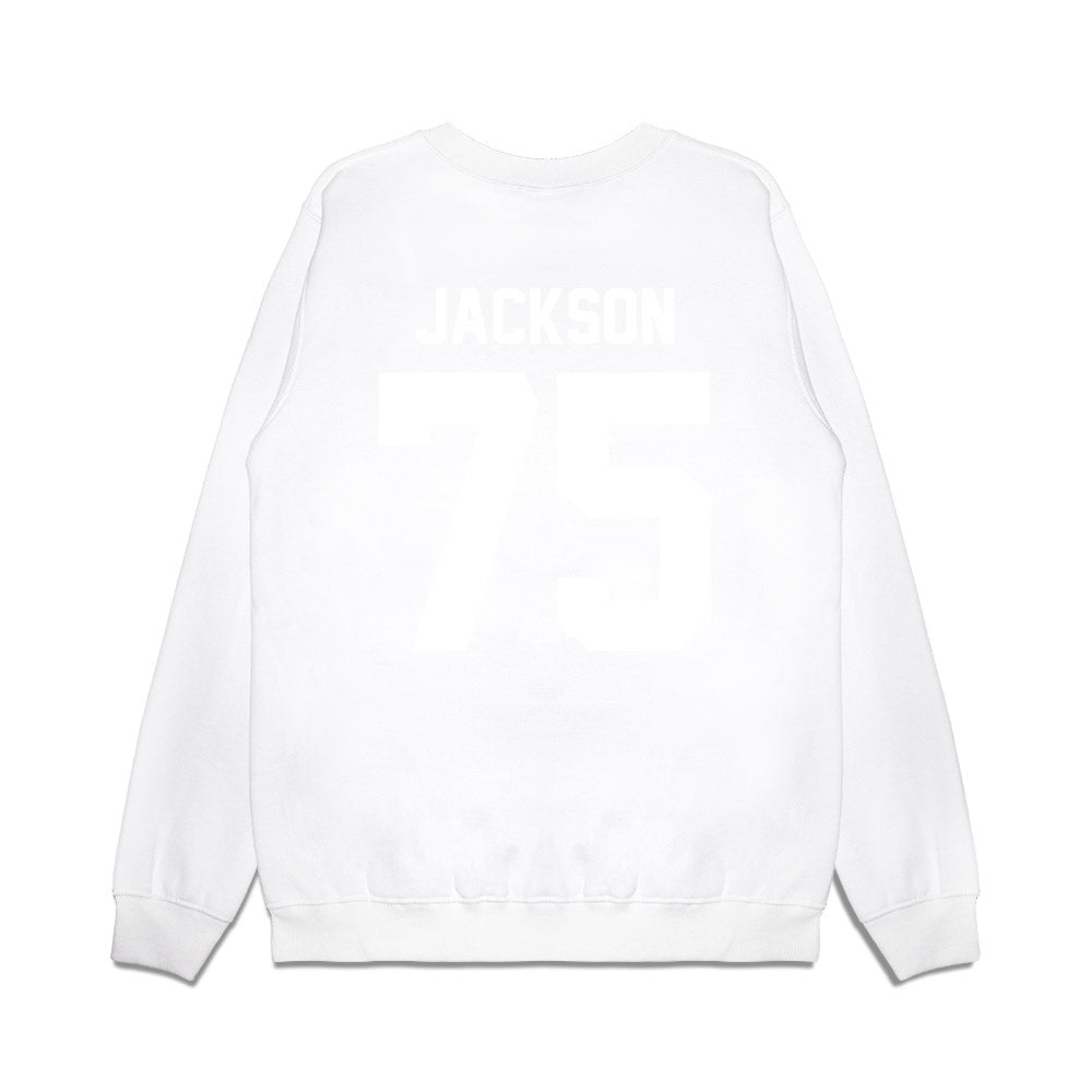 TCU - NCAA Football : Rasheed Jackson - Vintage Helmet Premium Crewneck Sweatshirt-1