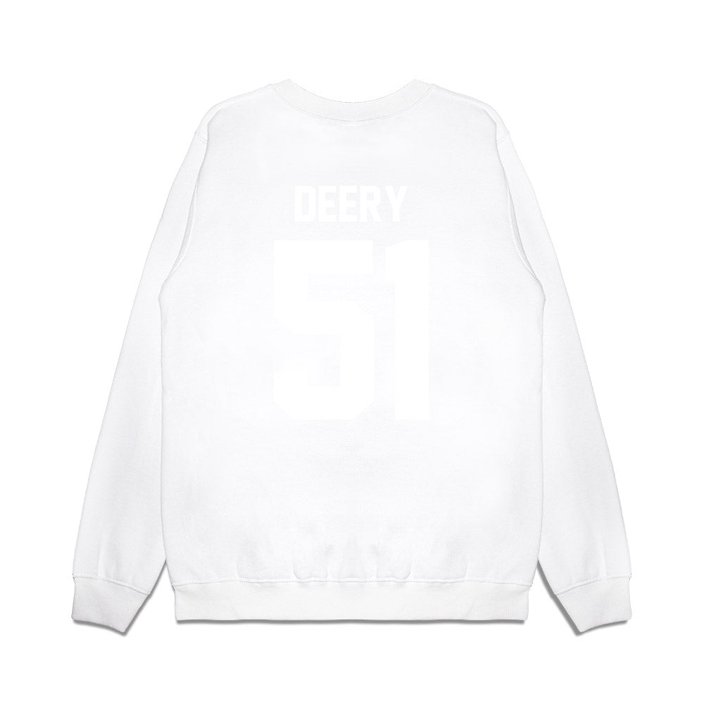 TCU - NCAA Football : Coltin Deery - Vintage Helmet Premium Crewneck Sweatshirt-1