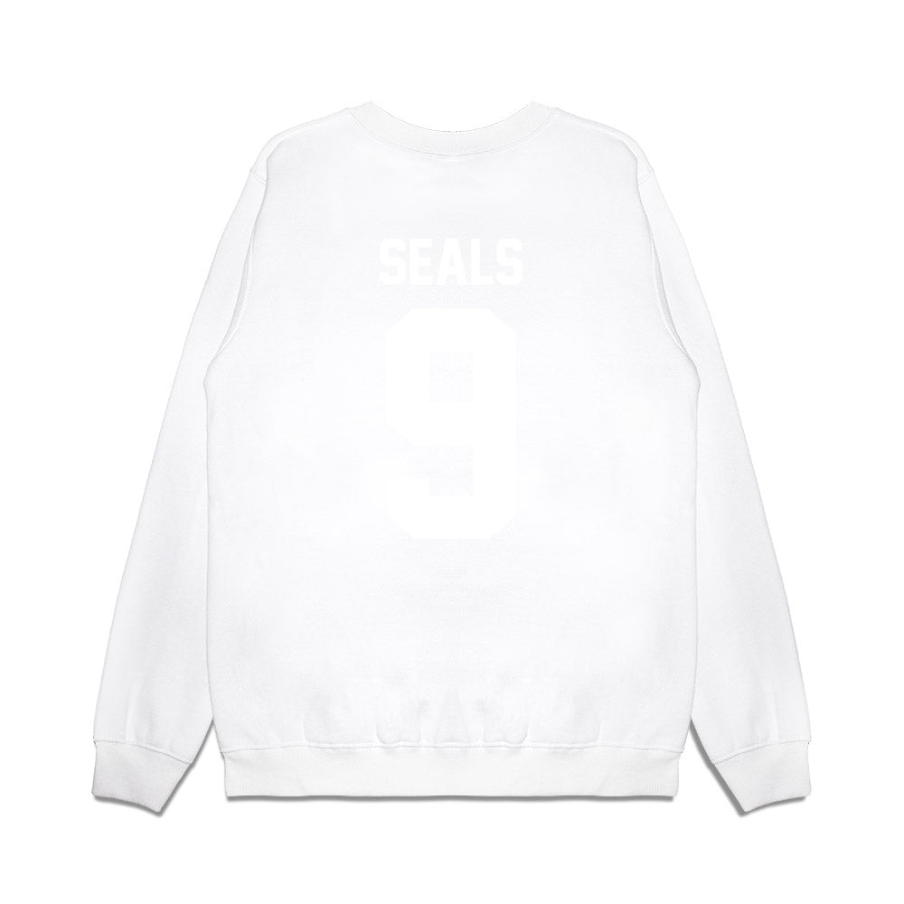 TCU - NCAA Football : Ken Seals - Vintage Helmet Premium Crewneck Sweatshirt-1