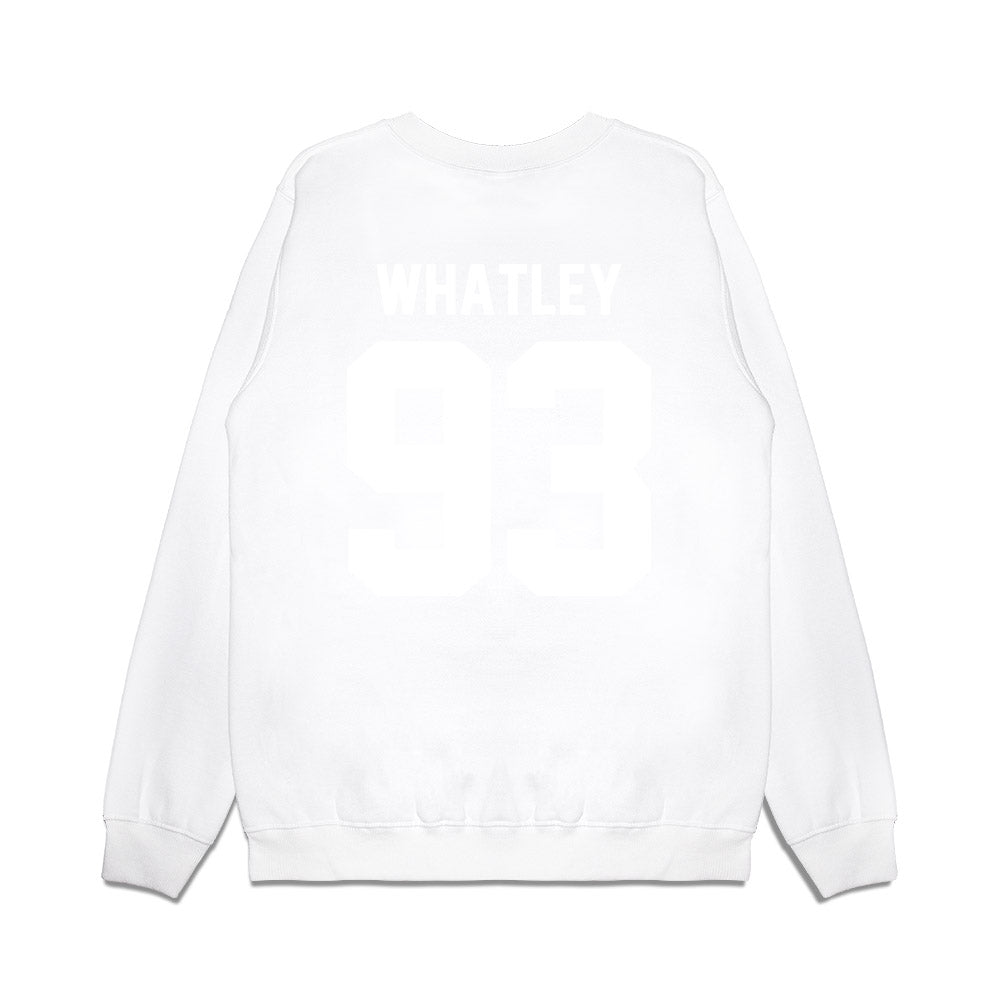 TCU - NCAA Football : William Whatley - Vintage Helmet Premium Crewneck Sweatshirt-1