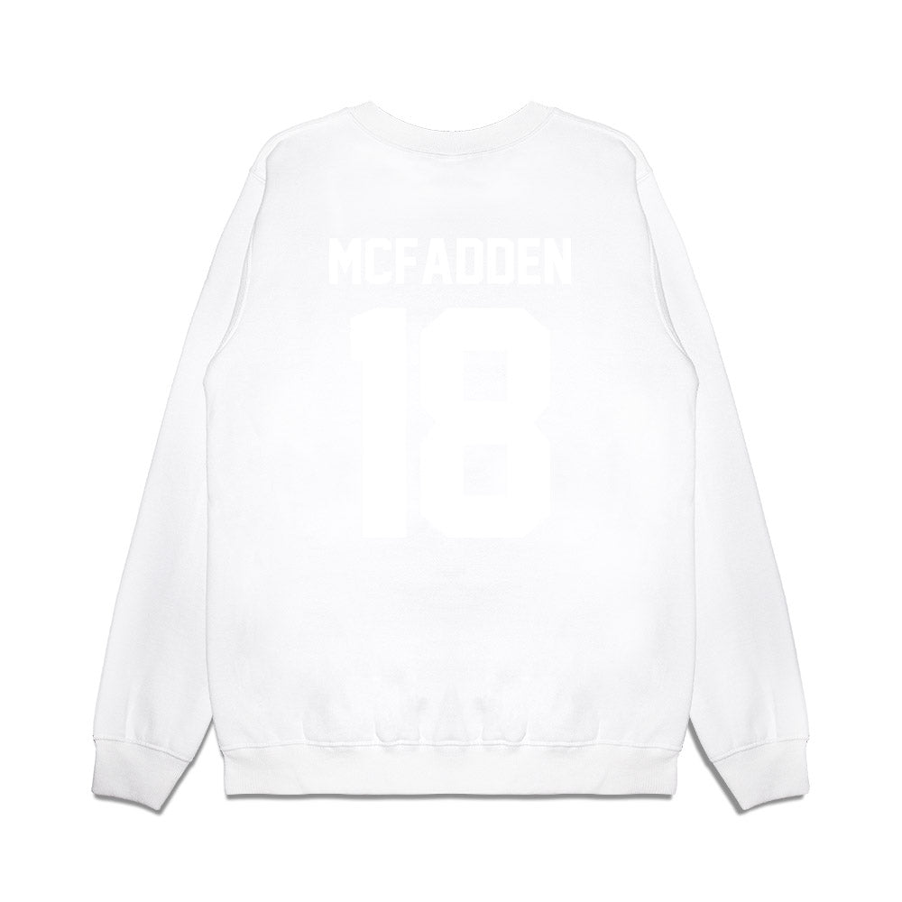 TCU - NCAA Football : Kaden McFadden - Vintage Helmet Premium Crewneck Sweatshirt-1