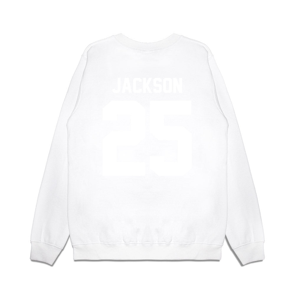 TCU - NCAA Football : Elijah Jackson - Vintage Helmet Premium Crewneck Sweatshirt-1