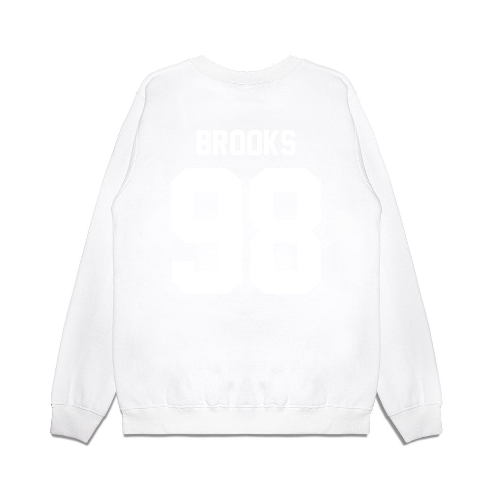 TCU - NCAA Football : Sterlin Brooks - Vintage Helmet Premium Crewneck Sweatshirt-1