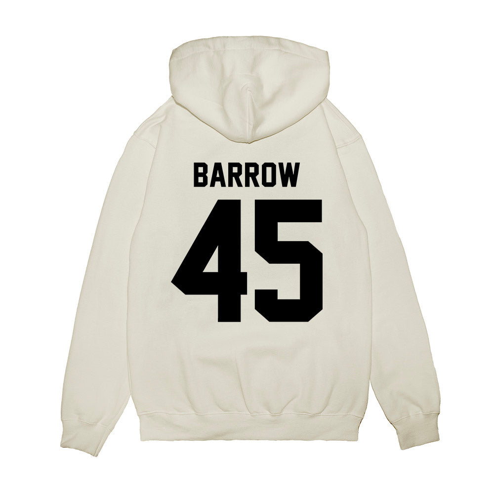 Georgia - NCAA Football : Eli Barrow - Vintage Helmet Premium Hooded Sweatshirt-1