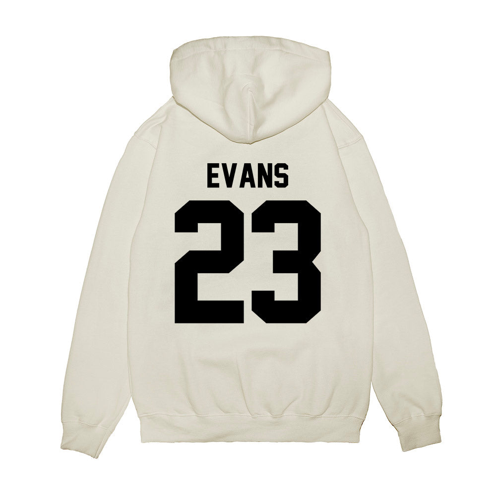 Georgia - NCAA Football : Ondre Evans - Vintage Helmet Premium Hooded Sweatshirt-1