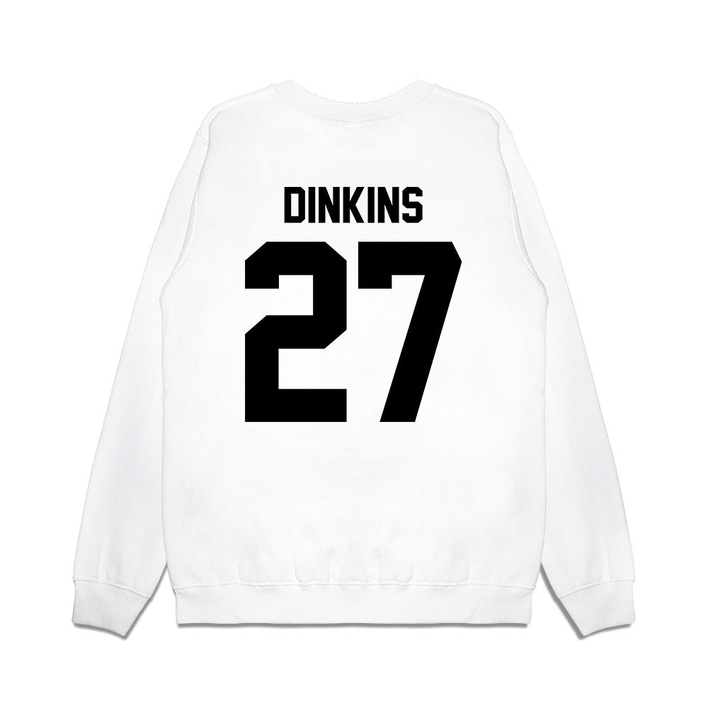 Georgia - NCAA Football : Rasean Dinkins - Vintage Helmet Premium Crewneck Sweatshirt-1