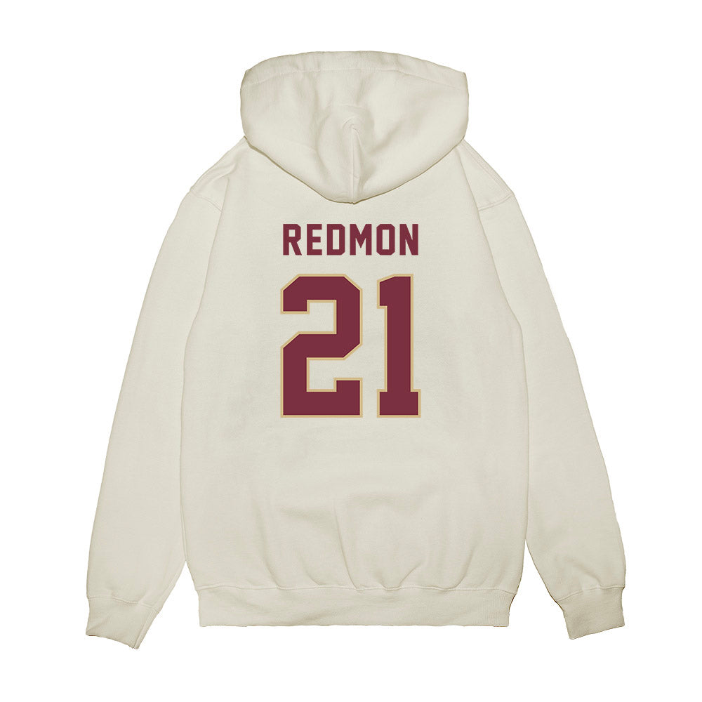 FSU - NCAA Football : Max Redmon - Vintage Helmet Premium Hooded Sweatshirt-1
