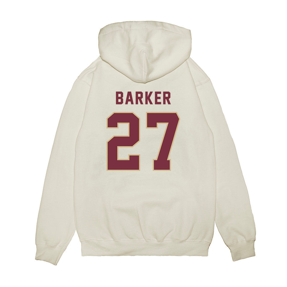 FSU - NCAA Football : Ashlynd Barker - Vintage Helmet Premium Hooded Sweatshirt-1