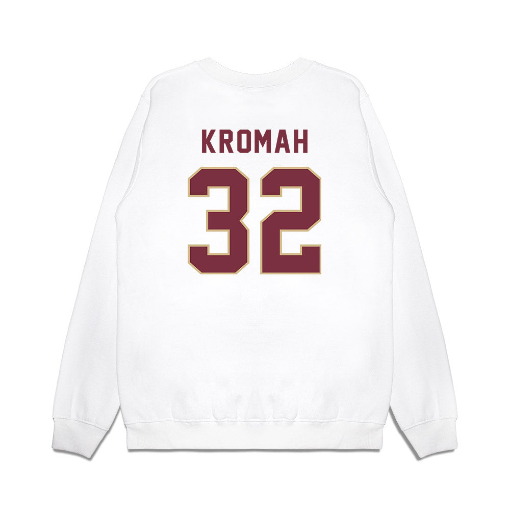 FSU - NCAA Football : Ousmane Kromah - Vintage Helmet Premium Crewneck Sweatshirt-1