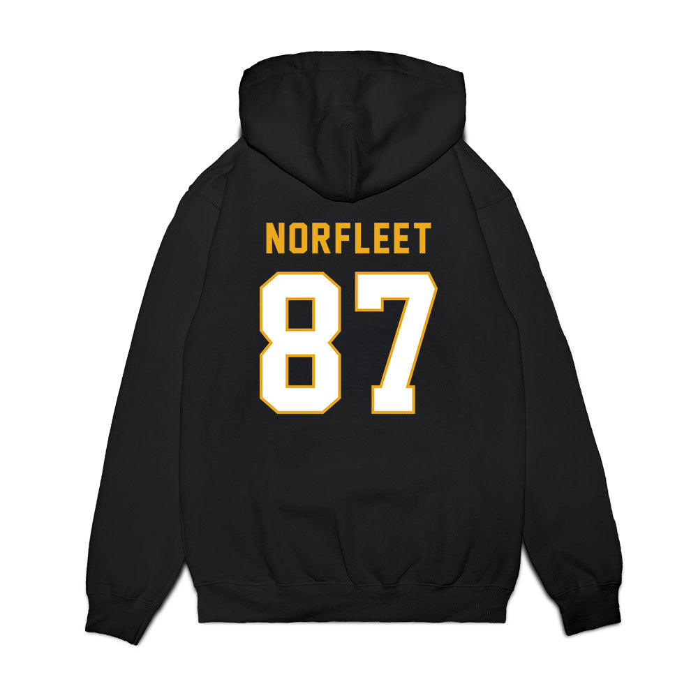 Missouri - NCAA Football : Brett Norfleet - Vintage Helmet Premium Hooded Sweatshirt-1
