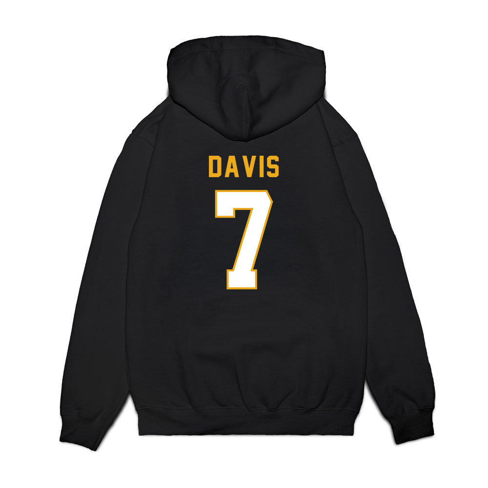 Missouri - NCAA Football : Marquise Davis - Vintage Helmet Premium Hooded Sweatshirt-1