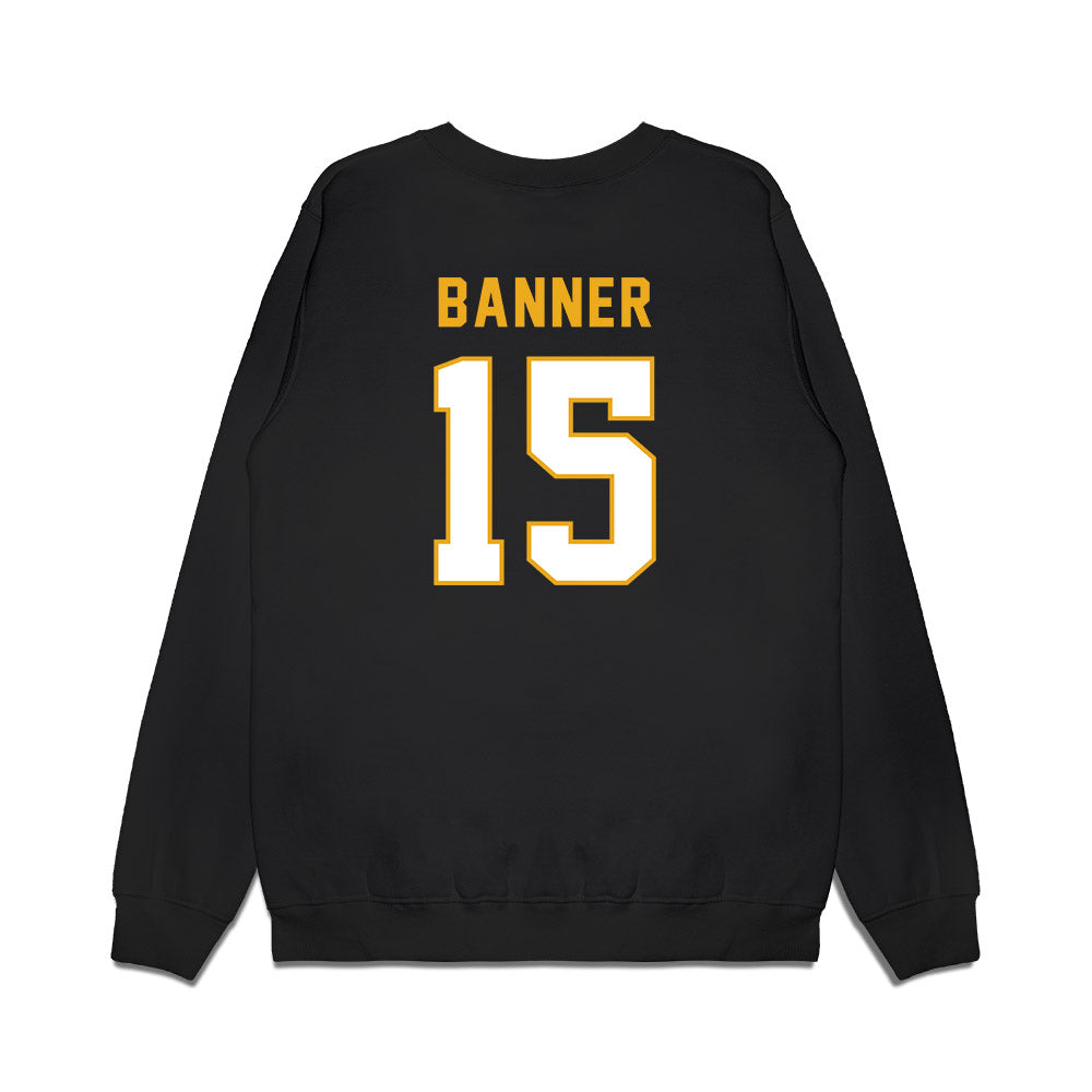 Missouri - NCAA Football : Santana Banner - Vintage Helmet Premium Crewneck Sweatshirt-1