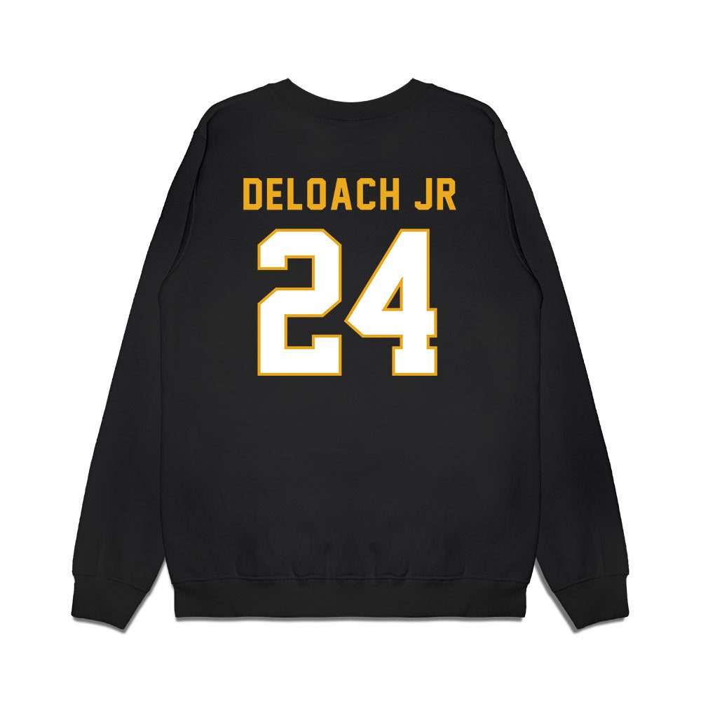 Missouri - NCAA Football : Nicholas DeLoach Jr - Vintage Helmet Premium Crewneck Sweatshirt-1