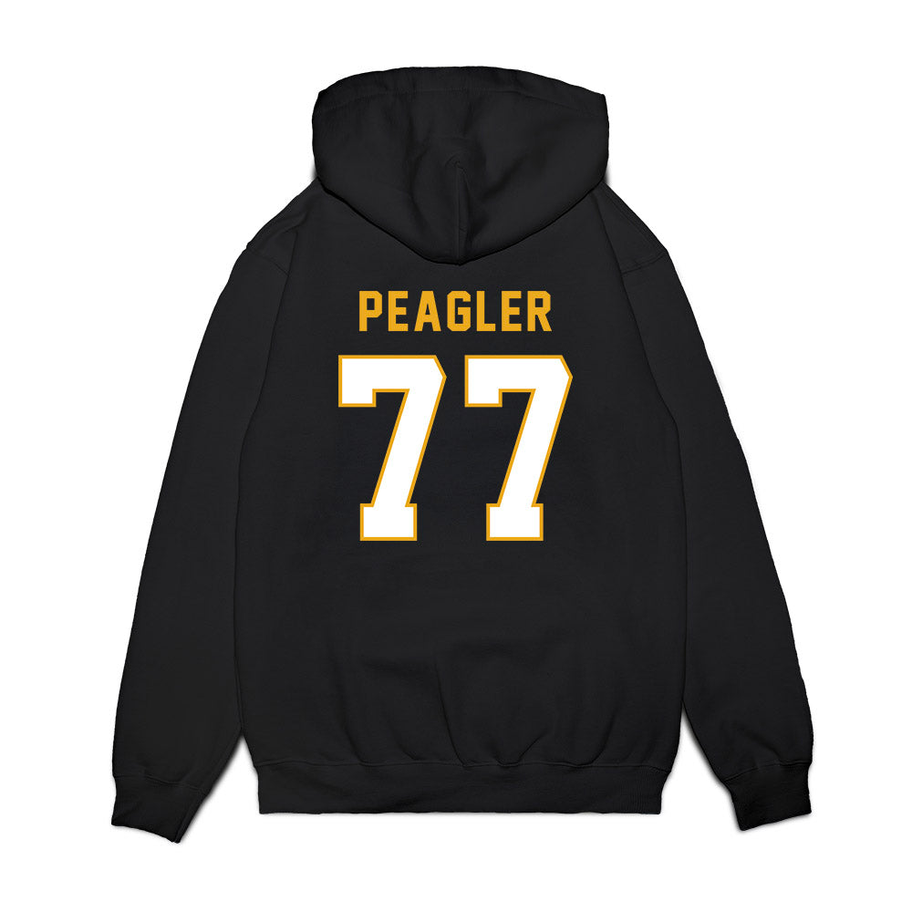 Missouri - NCAA Football : Curtis Peagler - Vintage Helmet Premium Hooded Sweatshirt-1