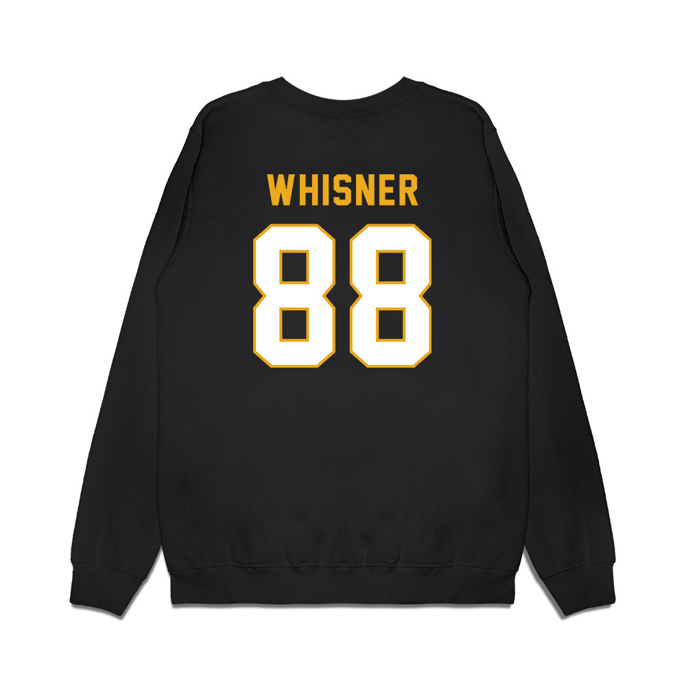 Missouri - NCAA Football : Max Whisner - Vintage Helmet Premium Crewneck Sweatshirt-1
