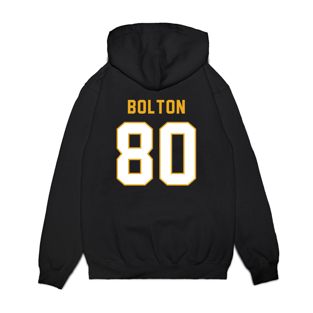 Missouri - NCAA Football : Jayden Bolton - Vintage Helmet Premium Hooded Sweatshirt-1