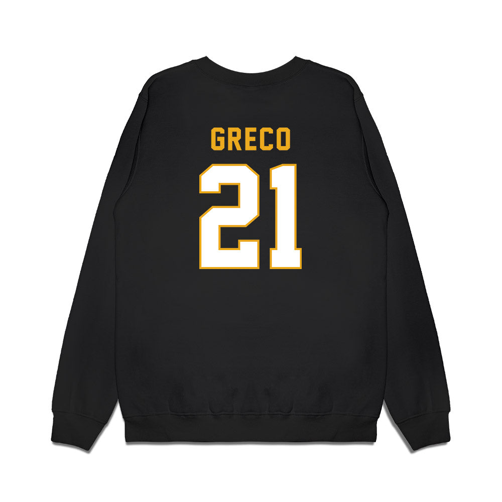 Missouri - NCAA Football : Trajen Greco - Vintage Helmet Premium Crewneck Sweatshirt-1