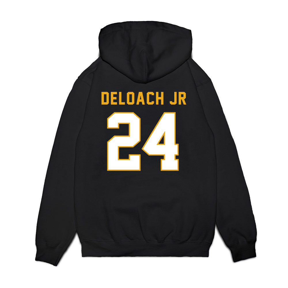 Missouri - NCAA Football : Nicholas DeLoach Jr - Vintage Helmet Premium Hooded Sweatshirt-1