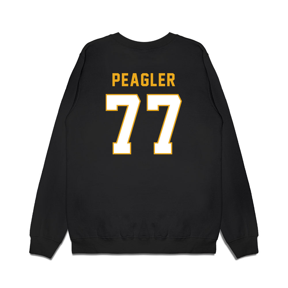 Missouri - NCAA Football : Curtis Peagler - Vintage Helmet Premium Crewneck Sweatshirt-1