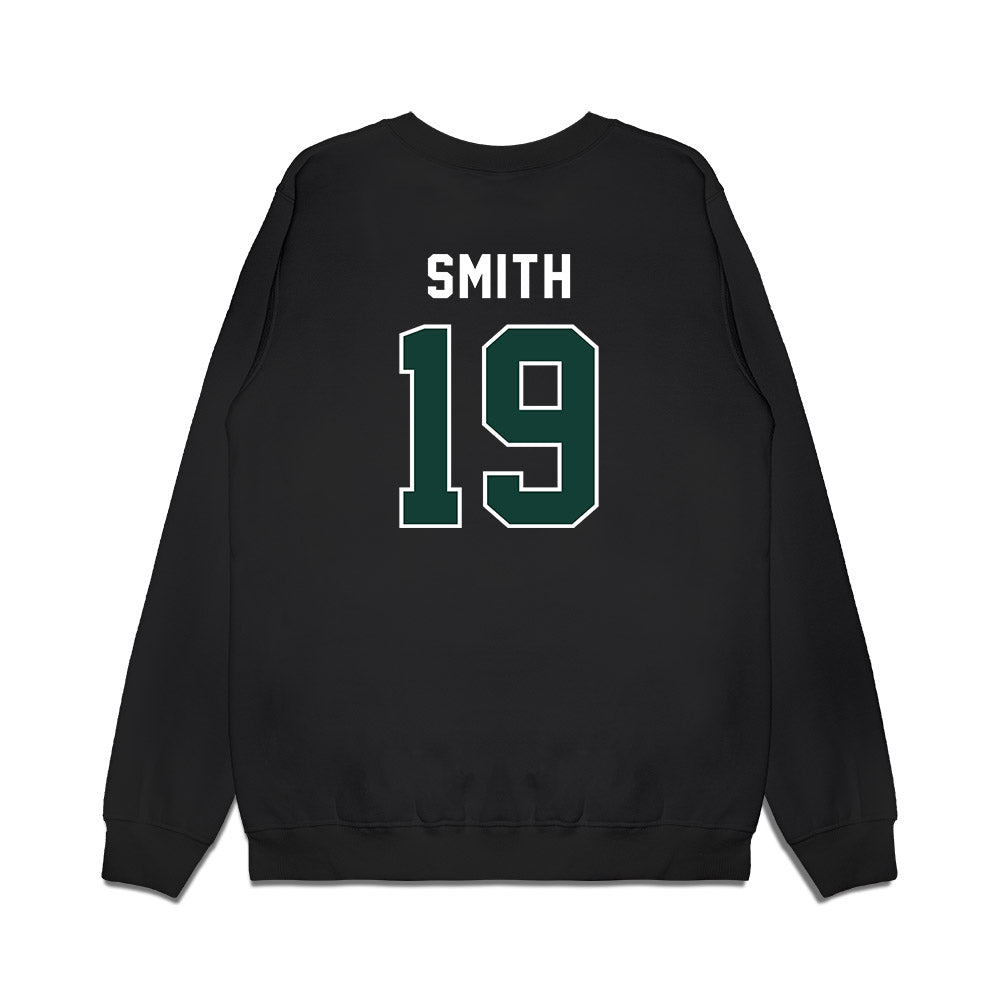 Michigan State - NCAA Football : Armorion Smith - Vintage Helmet Premium Crewneck Sweatshirt-1