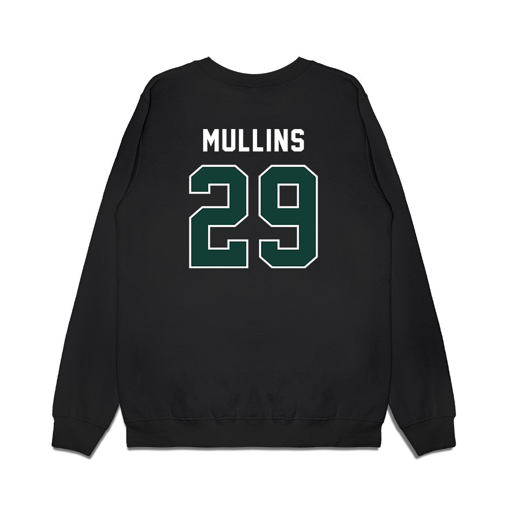 Michigan State - NCAA Football : George Mullins - Vintage Helmet Premium Crewneck Sweatshirt-1