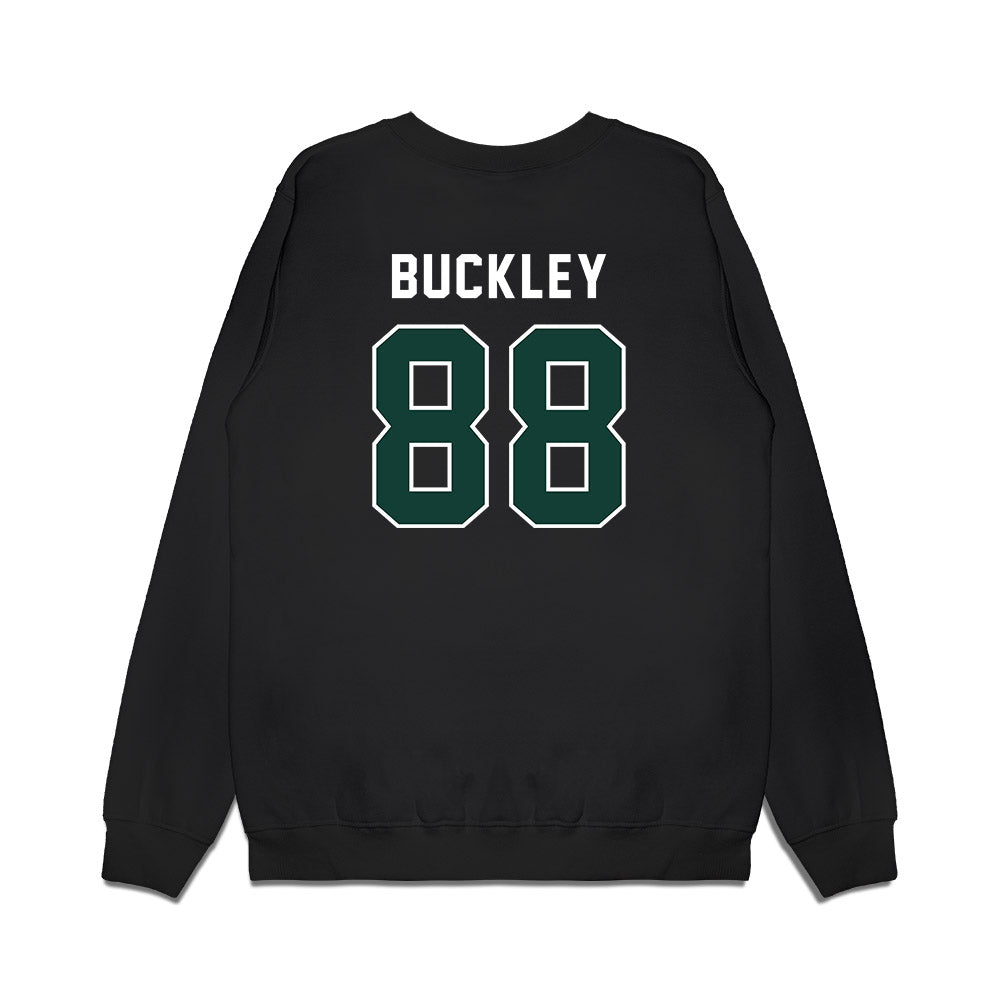 Michigan State - NCAA Football : Ruquan Buckley - Vintage Helmet Premium Crewneck Sweatshirt-1