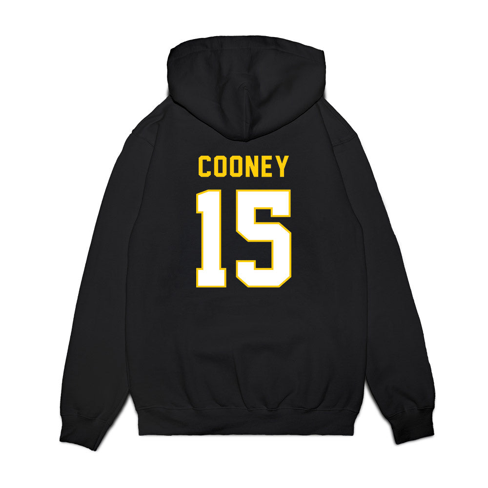 Iowa - NCAA Football : Carson Cooney - Vintage Helmet Premium Hooded Sweatshirt-1