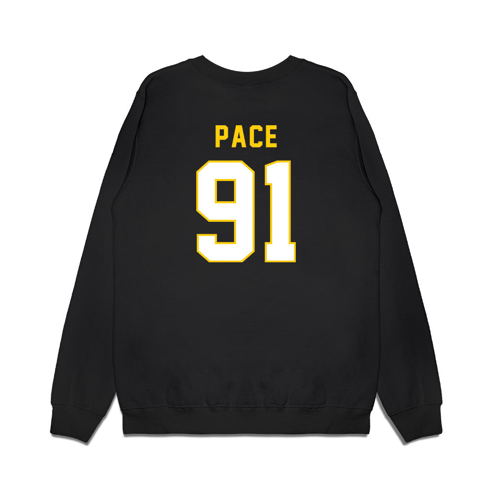 Iowa - NCAA Football : Jonah Pace - Vintage Helmet Premium Crewneck Sweatshirt-1