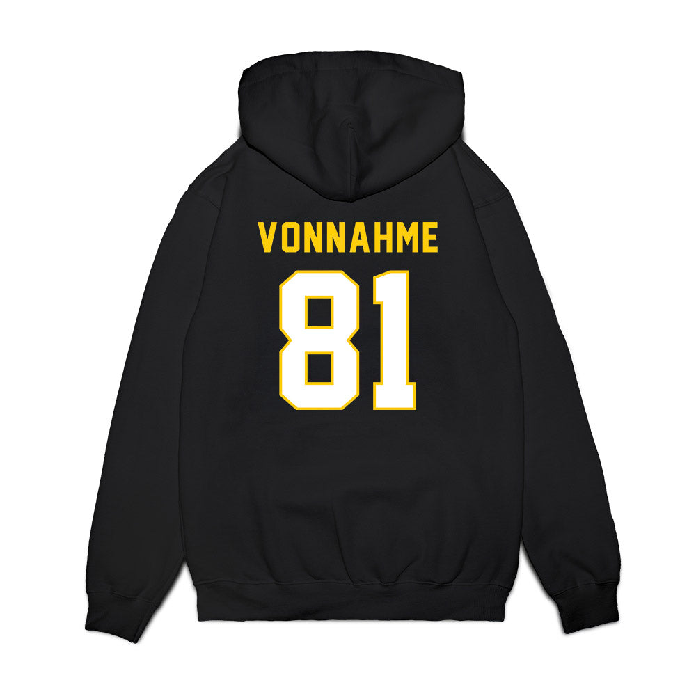 Iowa - NCAA Football : DJ Vonnahme - Vintage Helmet Premium Hooded Sweatshirt-1