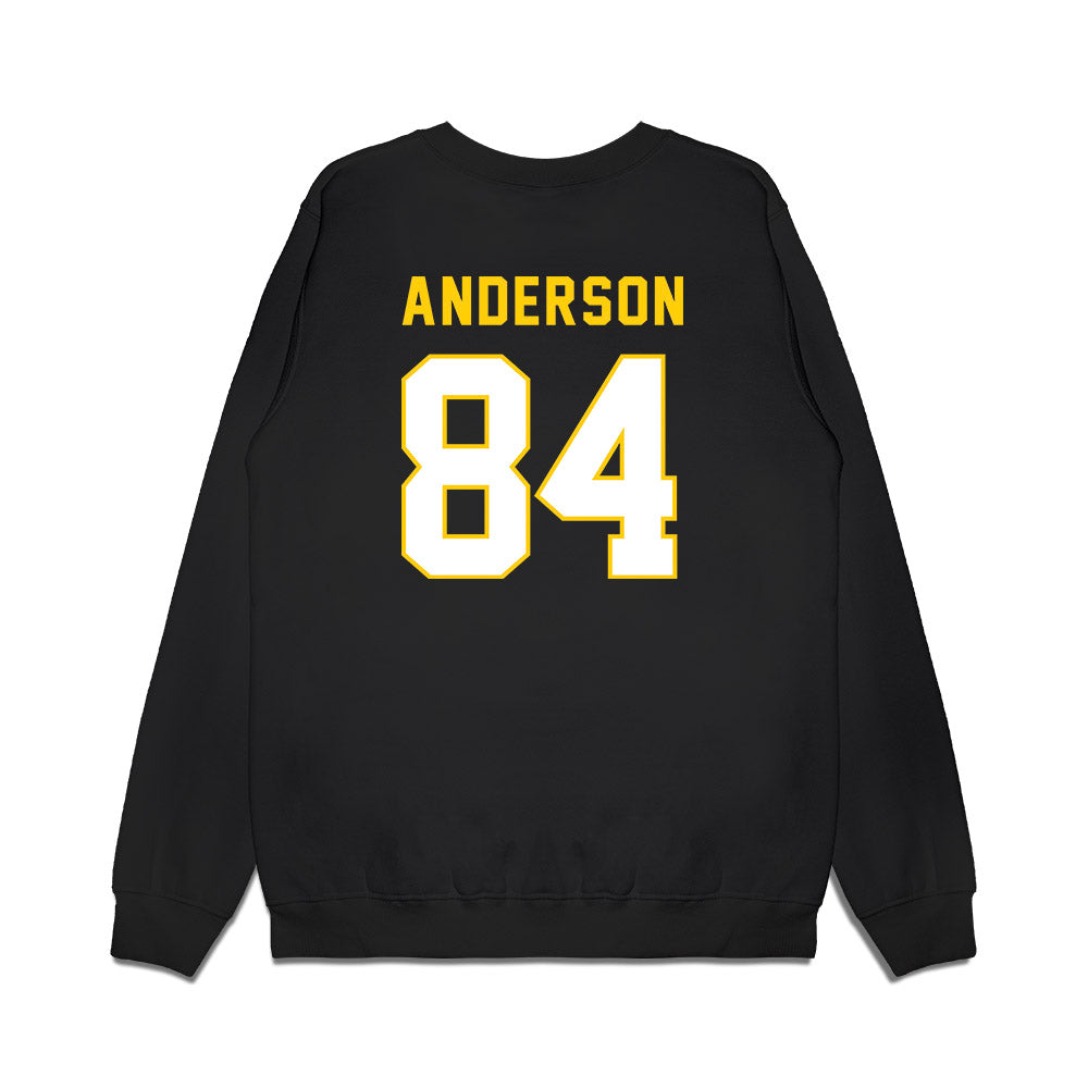 Iowa - NCAA Football : Joseph Anderson - Vintage Helmet Premium Crewneck Sweatshirt-1