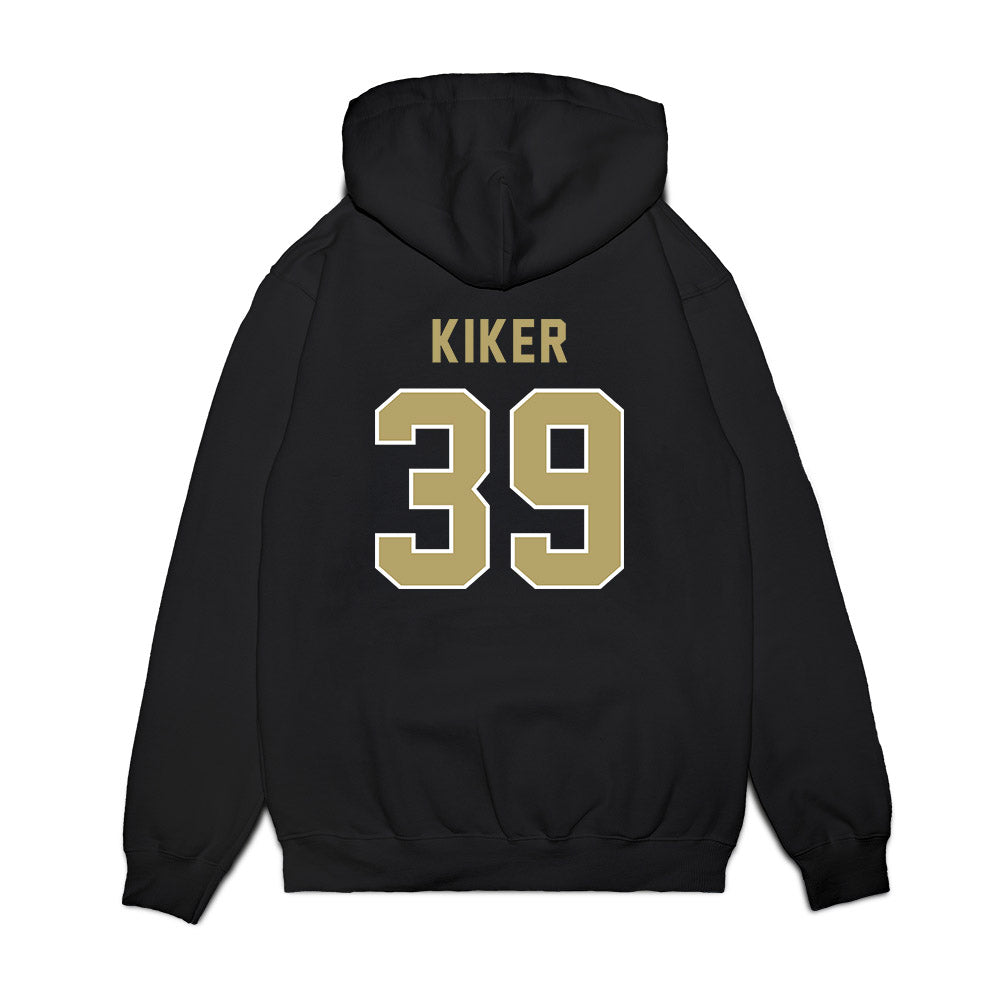 Georgia Tech - NCAA Football : Will Kiker - Vintage Helmet Premium Hooded Sweatshirt-1
