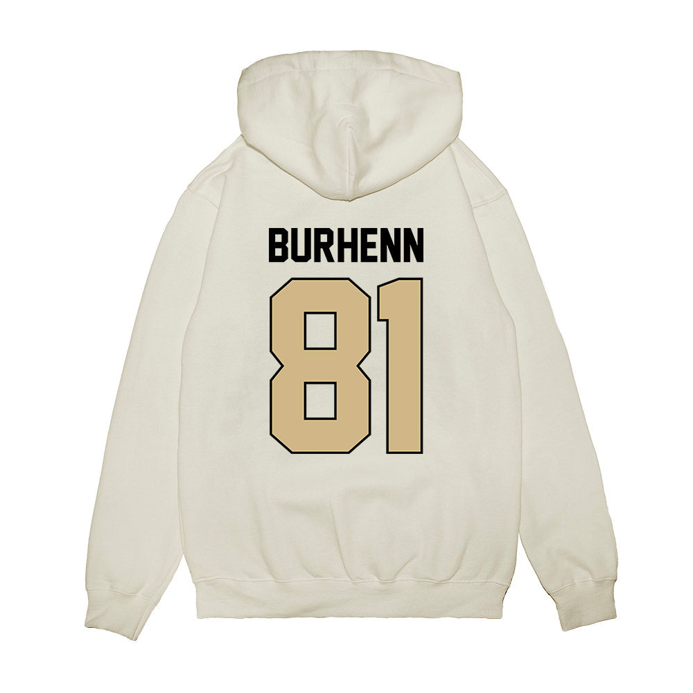 Purdue - NCAA Football : George Burhenn - Vintage Helmet Premium Hooded Sweatshirt-1